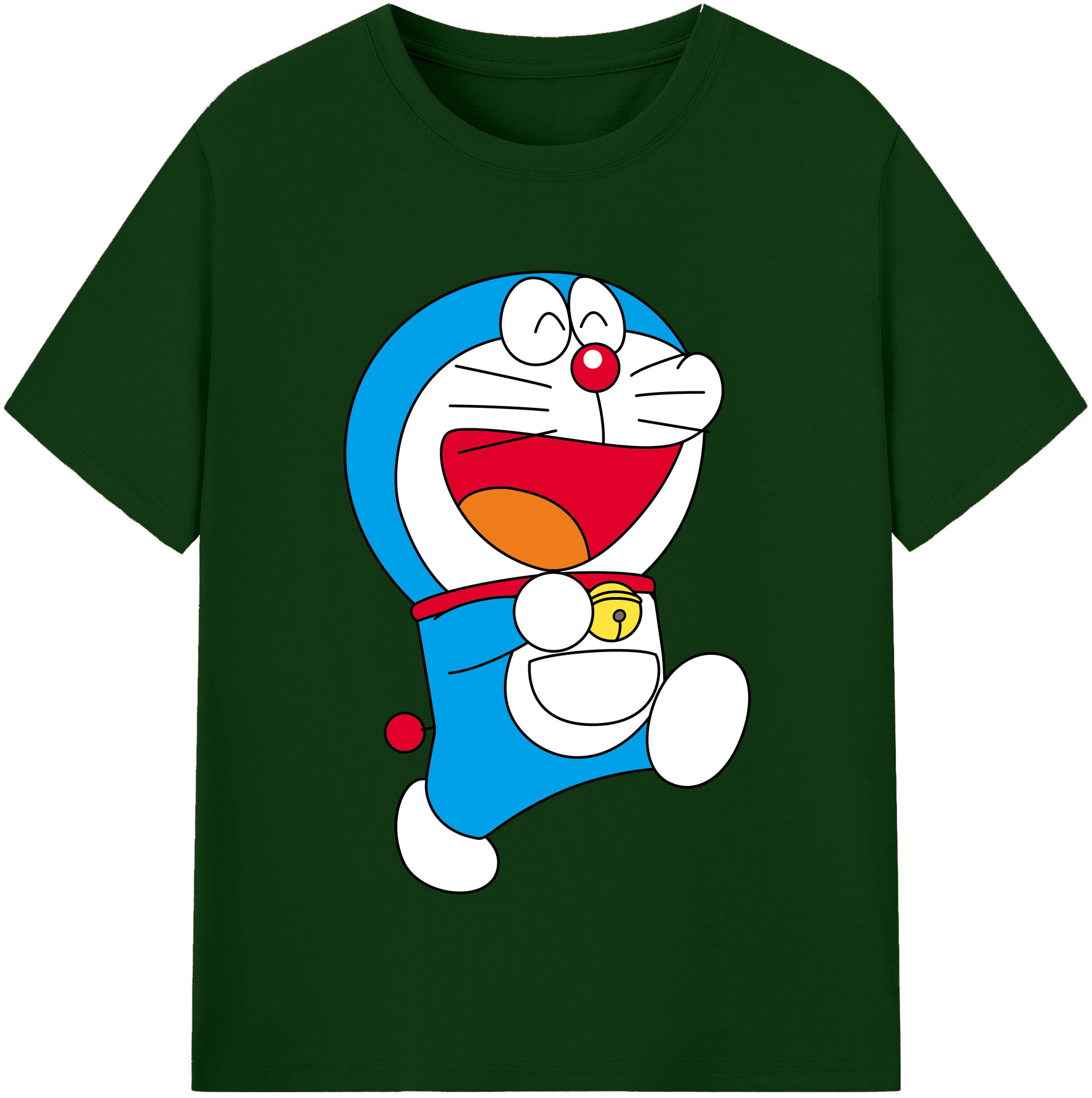 （画像用） ドラえもん Doraemon 綿100％半袖Tシャツ（フロントプリント）